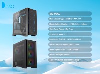 Venta caliente ATX Gaming Pcs ATX Placa base RGB Ventiladores 120mm Mid Tower Pc Case Diseño de moda Carcasa de computadora
