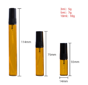 2ml 2.5ml 3ml 5ml 10ml Mini Spray Chai du lịch Thủy tinh trong suốt Nước hoa Atomizer - Product Image 4