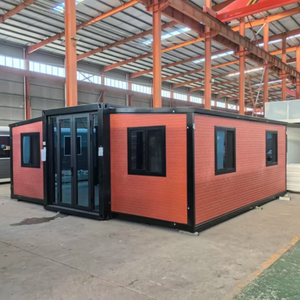 Maison conteneur préfabriquée extensible, directement de l'usine, avec structure en acier modulaire, maison mobile, cabane portable pour bureau, hôtel, complexe hôtelier - Product Image 6