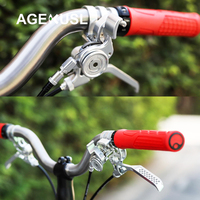 Déclencheur de vitesse en alliage d'aluminium pour bicyclette 2-7 vitesses Cadran de doigt gauche Extérieur pour H & H pour Brompton pour vélo pliant SRAM