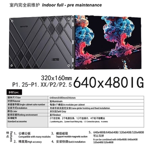 Độ tương phản cao P2 trong nhà 4k HDR10 IP67 không thấm nước <span class=keywords><strong>LED</strong></span> Video tường Bảng điều khiển hiển thị - Product Image 6