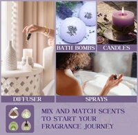 Coffret cadeau d'aromathérapie personnalisé à marque privée, huile essentielle pure 100% naturelle, lavande et tea tree, 10 ml, durée de conservation de 3 ans