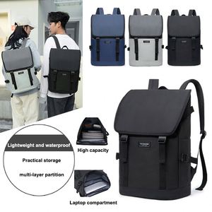 Customized Large Capacity Waterproof Oxford Men's Unisex School Casual Sports Bag Travel Student <b>Backpack</b> - Product Image 6