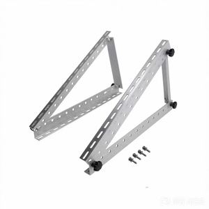 Support triangulaire solaire réglable <span class=keywords><strong>pour</strong></span> différentes tailles de panneaux, kit de montage en aluminium PV <span class=keywords><strong>pour</strong></span> toit en béton plat - Product Image 2