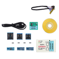 Ezp2023 + programmeur Flash Spi haute vitesse Usb 2.0 avec adaptateur de puce Sop16-Dip8 Sop8 carte d'extension de brûleur carte de développement