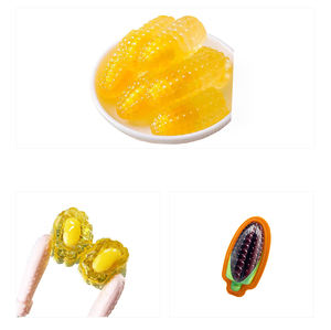 Desain baru permen kunyah bentuk jagung permen Gummy kesehatan permen jeli jagung dengan Jam - Product Image 3