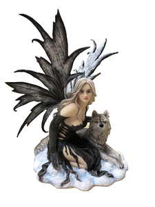 Figura Decorativa <span class=keywords><strong>de</strong></span> Resina <span class=keywords><strong>de</strong></span> Alta Calidad con Diseño <span class=keywords><strong>de</strong></span> Hada <span class=keywords><strong>de</strong></span> las Cuatro Estaciones y Dragón - Product Image 5