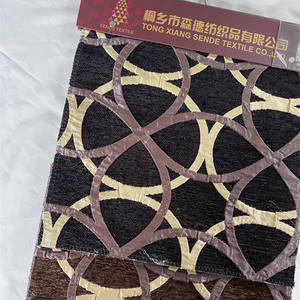 Sofá personalizado Tela Chenille Jacquard Textil Tapicería Sofá Tela - Product Image 1