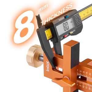 Plantilla Imbot Ajustable <span class=keywords><strong>para</strong></span> Montaje de Puertas de Gabinete Herramientas Manuales de Posicionamiento Auxiliar Preciso <span class=keywords><strong>para</strong></span> Carpintería Diy - Product Image 4