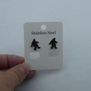Sasquatch ต่างหู Yeti Cryptid,เครื่องประดับขนาดใหญ่ - Product Image 3