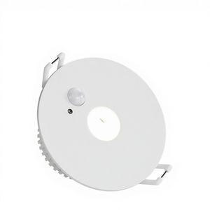 Lámpara de Techo LED Moderna Empotrada Oculta con Sensor Infrarrojo de Movimiento, Foco con Clasificación IP65, Construcción de Aluminio para Uso en Hogar y Oficina - Product Image 1