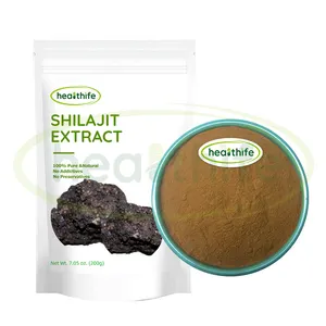 FocusHerb reines natürliches Shilajit-Harz-Extraktpulver 50 % Fulvinsäure, Shilajit-Extrakt