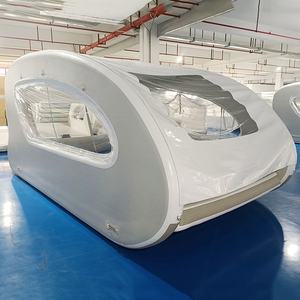 Vente en gros Yacht <span class=keywords><strong>gonflable</strong></span> Catamaran <span class=keywords><strong>Bateau</strong></span> de pêche <span class=keywords><strong>Bateau</strong></span>-maison <span class=keywords><strong>gonflable</strong></span> en PVC avec moteur hors-bord <span class=keywords><strong>Bateau</strong></span>-maison stable pour la dérive - Product Image 5