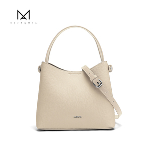 Sac seau hobo minimaliste en cuir PU à motif croisé, convertible avec poignée supérieure, sacs à bandoulière pour le quotidien, sac à main décontracté pour femme - Product Image 1