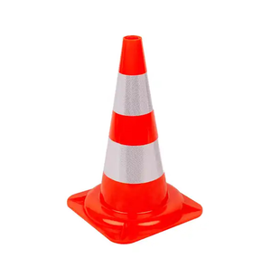 Yol konileri güvenlik trafik konisi 45/62/65/70cm esnek PVC yol güvenliği koni karayolları trafik işaretleri - Product Image 2