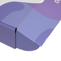 Boîte d'expédition en carton ondulé personnalisée pour abonnement, emballage pour l'e-commerce