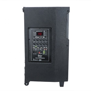 PL4410 <span class=keywords><strong>2023</strong></span> nouveau style meilleur prix 10 pouces haut-parleurs chariot Portable BT haut-parleur en bois - Product Image 2