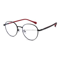 Nouvelle conception de lunettes optiques en acier inoxydable pour enfants cadre lunettes en métal pour enfants assorties à la forme du visage en diamant