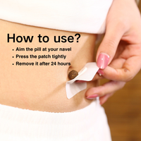 30 Tage China Flat Belly Slimming Patches für Belly Navel Slim Patch Senna Leaves