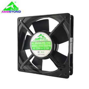 พัดลมระบายความร้อนแบบแกน AC ประสิทธิภาพสูง ขนาด 120x120x25 มม. 380V 2200 รอบต่อนาที อุปกรณ์ระบายความร้อนประสิทธิภาพสูง ขนาดมาตรฐาน 120 - Product Image 2