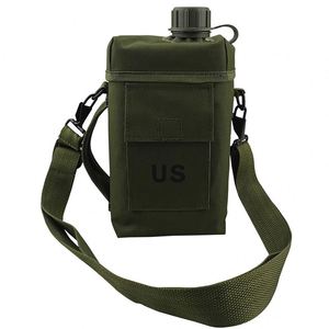 Free sample US Tactical Kettle Camping Tool Outdoor Mountaineering Canteen with Aluminium Lunch <b>Box</b> and Warm Cloth Cover - Product Image 2