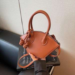 Nouveau sac à main en cuir pour femme 2026, sac bandoulière uni pour femme - Product Image 6