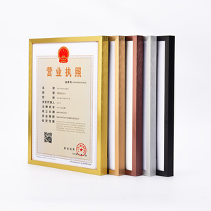 Bạc vàng hồng đen anodizing kim loại khung ảnh chải nhôm cho/hình ảnh - Product Image 1