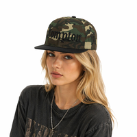 Gorra Snapback de 6 Paneles de Alta Calidad, Estilo Hip Hop, Talla Personalizada, Logotipo Bordado en 3D, Visera Plana, Modelo ODM para Rendimiento