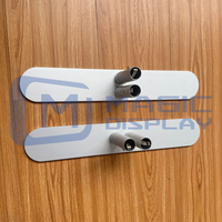 Barrières de contrôle de foule en tissu tendu imprimé sur mesure, bannière en tissu avec cadre en aluminium pour les événements et la gestion des files d'attente