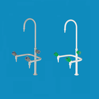 Robinet innovant à triple canal avec protection UV et conversion multi-prises pour laboratoire de contrôle qualité municipal