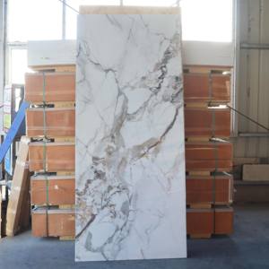 防水SPCフェイクマーブル壁パネル防湿プラスチックインテリア用広く使用されているホテルオフィスバスルーム病院1年 - Product Image 2