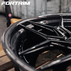 Roues en fibre de carbone chromées concaves forgées FORTRIM 5x114.3 5x112 5x130 19 20 21 22 24 26 pouces pour <span class=keywords><strong>Audi</strong></span> A3 S6 A3 bmw F10 E90 - Product Image 4