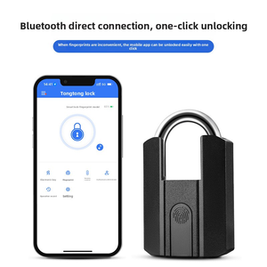 Cadenas intelligent étanche IP67 2025 avec carte mémoire et prise en charge du SDK, application Smart Life, serrure de sécurité sans clé - Product Image 3