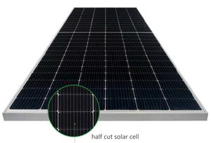 แผงโซล่าเซลล์ PERC ตัดครึ่ง545W-590W แบรนด์เทียร์1สำหรับระบบพลังงานแสงอาทิตย์ออนกริดและสถานีพลังงานชนิดครึ่งเซลล์ - Product Image 3