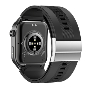 Nuevo Reloj Inteligente con Bomba de Aire, Presión Arterial, Oxígeno en Sangre, Pantalla AMOLED de 2.06 Pulgadas, Resistente al Agua IP66, <span class=keywords><strong>ECG</strong></span>, NFC, SOS, S101 - Product Image 3