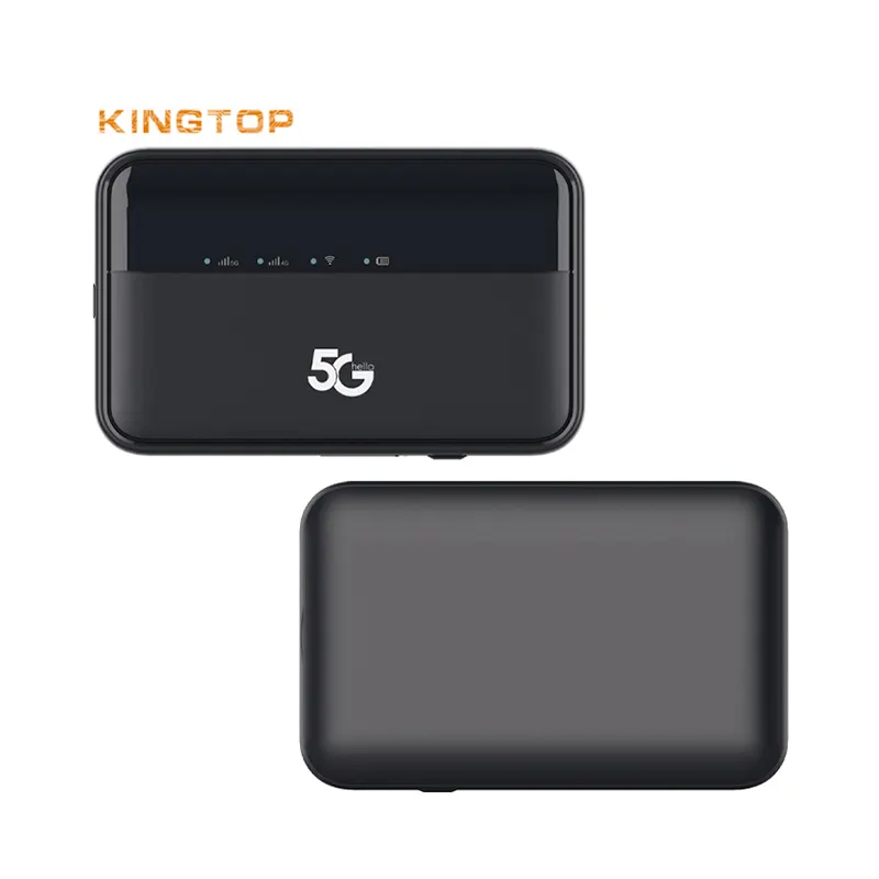 KINGTOP 2.77Gbps 5g mobil Wifi Router cep kablosuz yönlendirici Mifis Hotspot 4g Lte 5G NR Wifi Sim kartlı Router