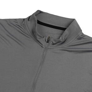 Healy High Quality Comfortable Pullover <b>Zip</b> Running Top Quick Dry Breathable Lightweight Stand Neck Long Sleeve Sport Top - Product Image 2