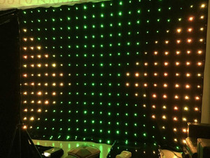 Led 3 en 1 RGB Vision 2x3m Cortina P18CM Cortina de video Canales DMX Visión para Disco DJ Party Efecto de escenario - Product Image 2