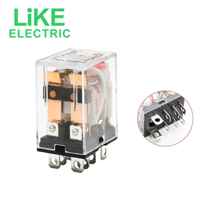 Miniatur-Leistungs relais HH64P 14-polig mit Buchse PTF14A ac220v ac24v dc24v dc12v ac110v 5a 3a LY4NJ LY4N-GS - Product Image 2