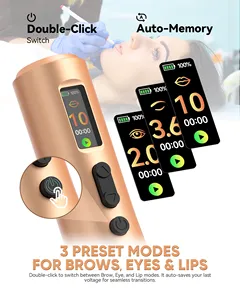 Biomaser <span class=keywords><strong>Claro</strong></span> - Pluma Inalámbrica para Micropigmentación con Función de Memoria Automática para Cejas, Ojos y Labios - Product Image 4