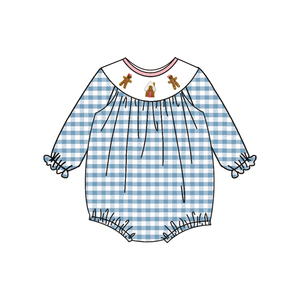 No Moq Sales LR2187 Pre-ordine vestiti bambina grembiule <span class=keywords><strong>natale</strong></span> manica lunga pagliaccetto-2025.3.15 - Product Image 6