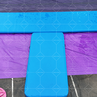 Drop Stitch Plate-forme flottante gonflable Water Dock Island Piscine pour usage résidentiel Maison Jeu extérieur Matériau PVC