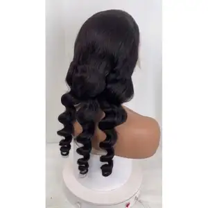 Wholesale Natural Lace Frontal Women Brazilian Wigs Body Wave 13*4 Human Hair Vendors Real Human Hair 100% 40 Inch