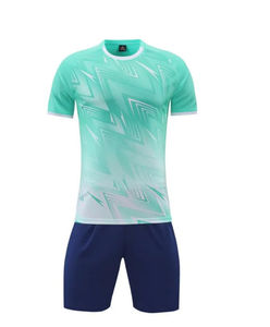 2023/2024 Print Sommer Fußball Trikot Set Custom <span class=keywords><strong>2</strong></span> Stück T-Shirt Shorts Outfit Tragen Fußball Uniformen Anzug - Product Image 1