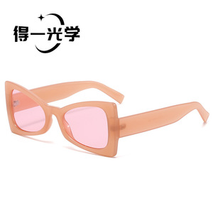 Cat Eye <b>Sunglasses</b> Black PC Frame UV400 Protection Unisex - Product Image 5