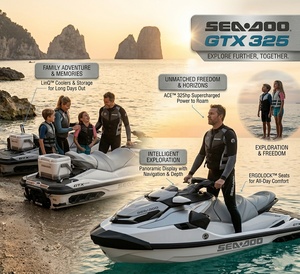Jet ski de tourisme haut de gamme GTX Limited 325 2026 avec <span class=keywords><strong>moteur</strong></span> 4 temps de 325 CV, 3 sièges, conduite stable et design luxueux - Product Image 3