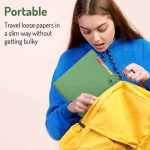 Thư cầm tay kích thước accordion tập tin tổ chức với 8 túi PP đình chỉ tài liệu thư mục mở rộng thư mục tập tin - Product Image 5