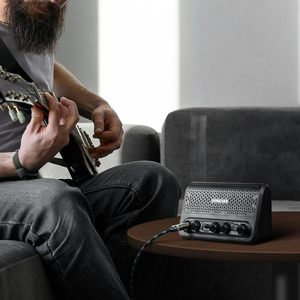Guitare acoustique-électrique portable Sonicake & amplificateur combo mini guitare <span class=keywords><strong>triangle</strong></span> 10W - Product Image 3