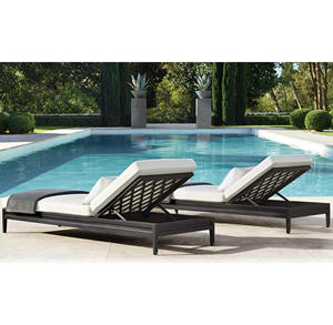 Tumbonas Modernas Aluminio Tumbona Salón Silla de Playa Aluminio Tumbona - Product Image 4