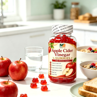 Gummies OEM sans sucre, sans gélatine, aux algues et au vinaigre de cidre de pomme pour le soutien de la thyroïde